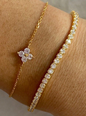 Double Layer Bracelet Set