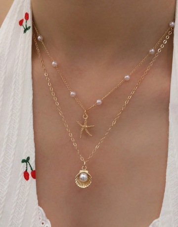Pearl Layered Necklace