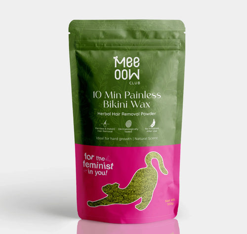 4-in-1 Turmeric Bikini Hair Removal Wax Powder Mask | Fee Delivery